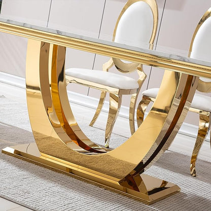 The Sterling Metal Dining Table