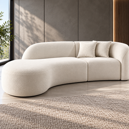 Aria Sculpted Sofa