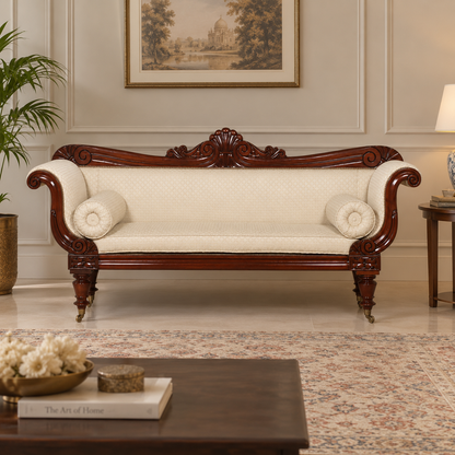 The Imperial Carvedwood Sofa
