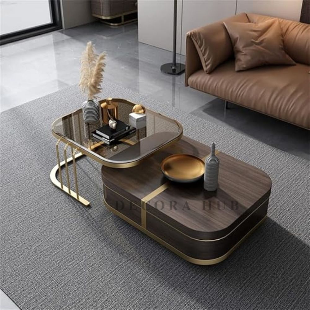 Eldora Wooden Coffee Table Set