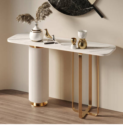 Luxury designer Golden Base Console