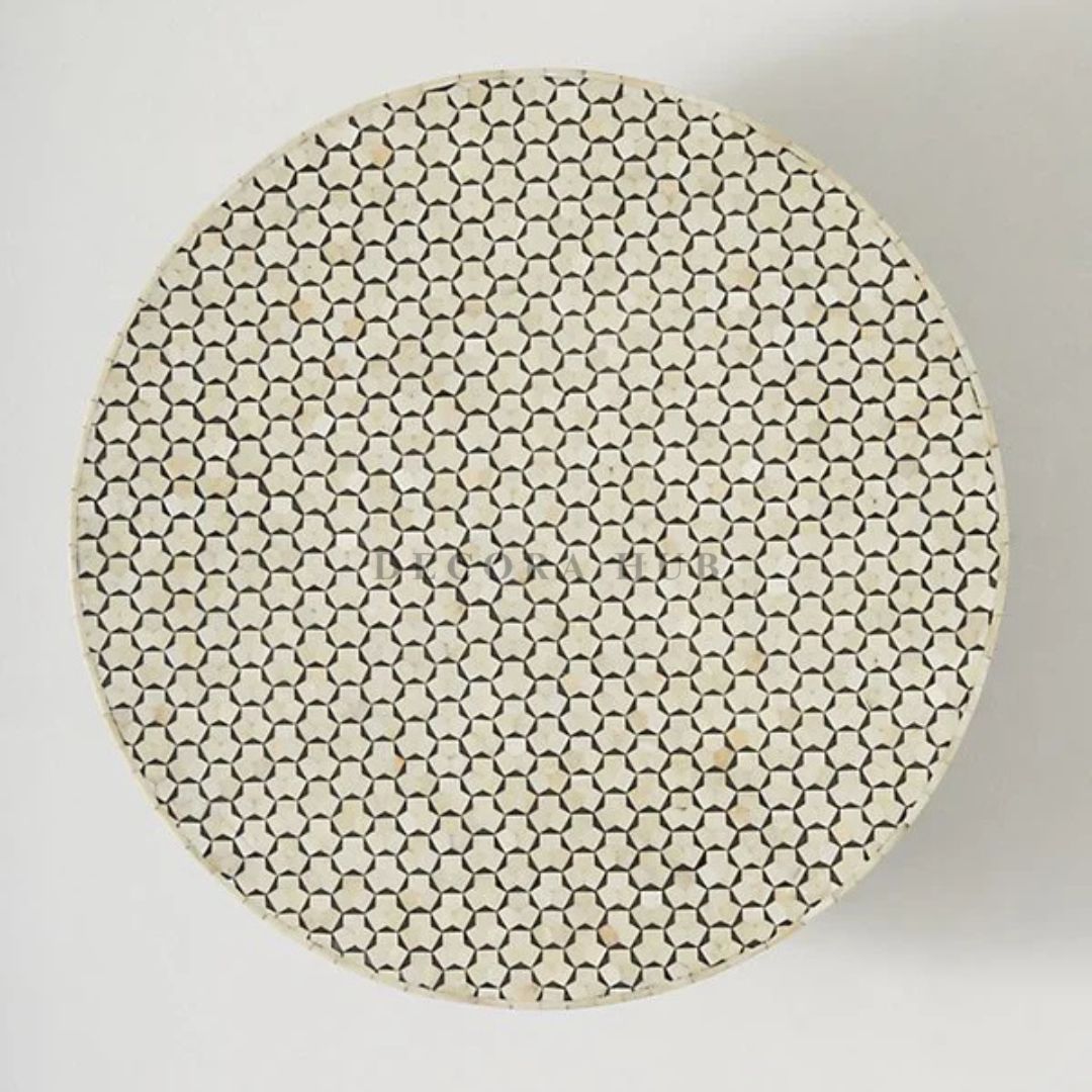 Moroccan Inlay Coffee Table In Unique Design