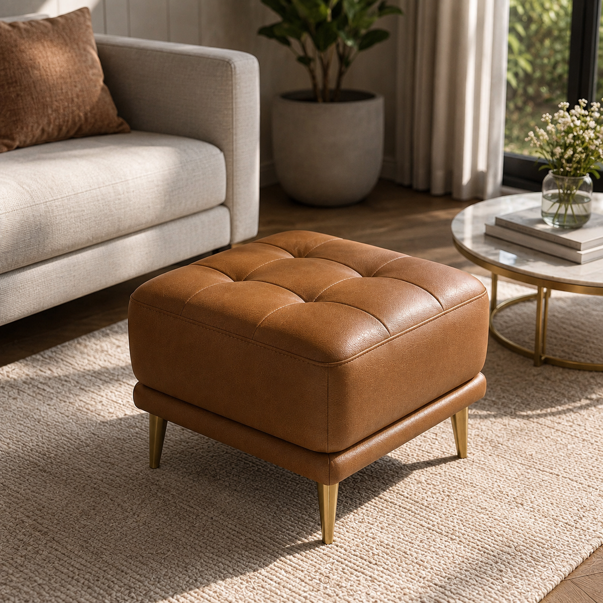 Amberwood Ottoman