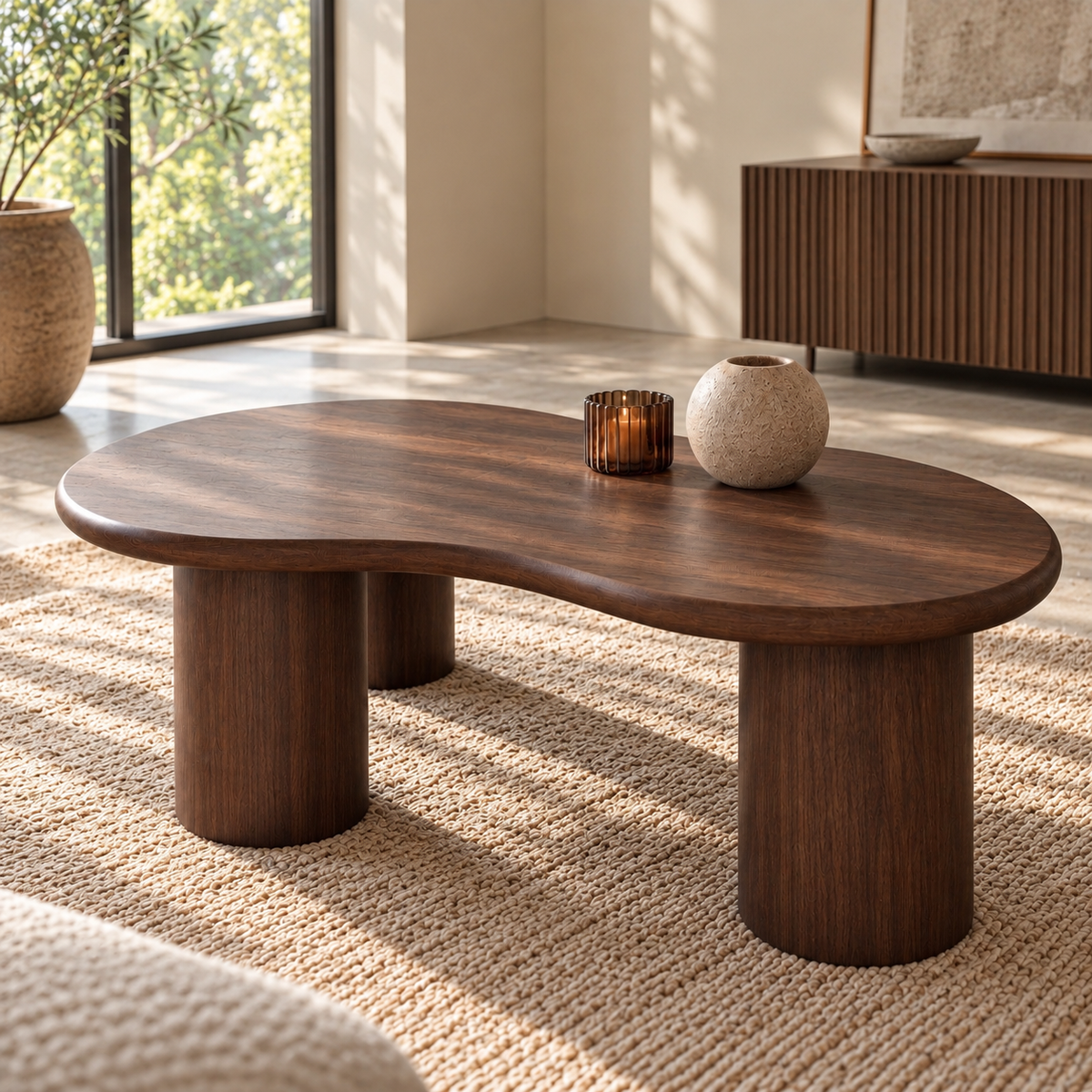 Sereno Walnut Table