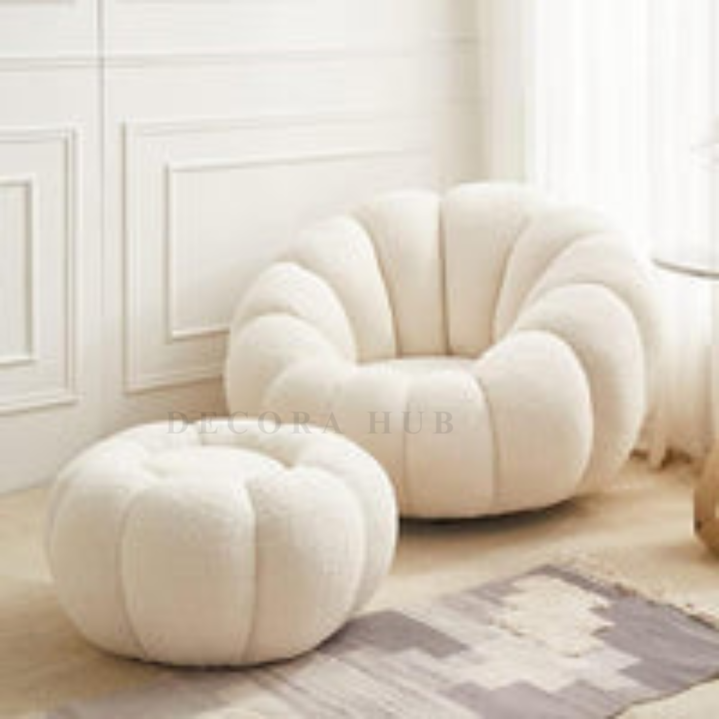 The Arcadian Rounded Sofa Set