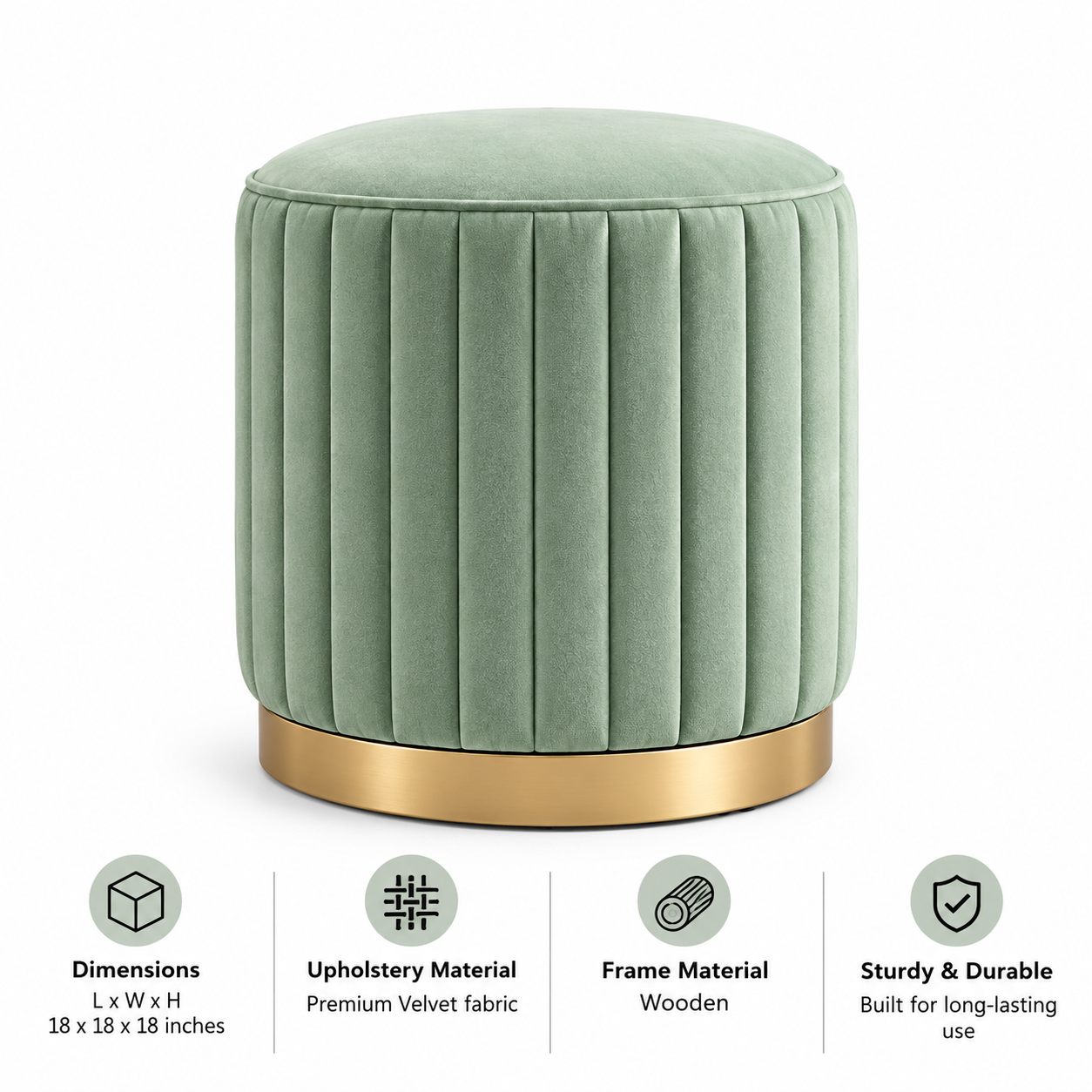 Menta Royale Ottoman