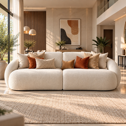 Serene Curve Sofa
