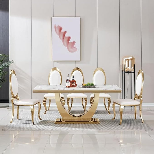 The Sterling Metal Dining Table