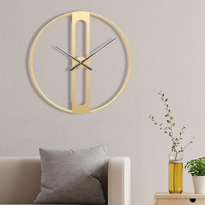 Luxurious Gold Wall Clock