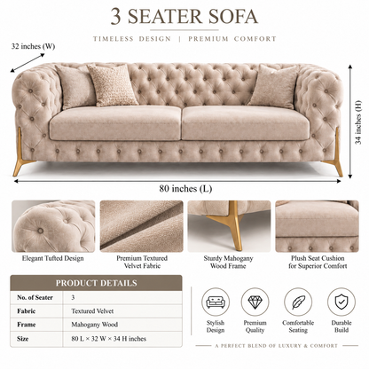 The Arabella Sofa for living room
