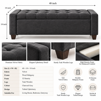 Noir Haven Bench