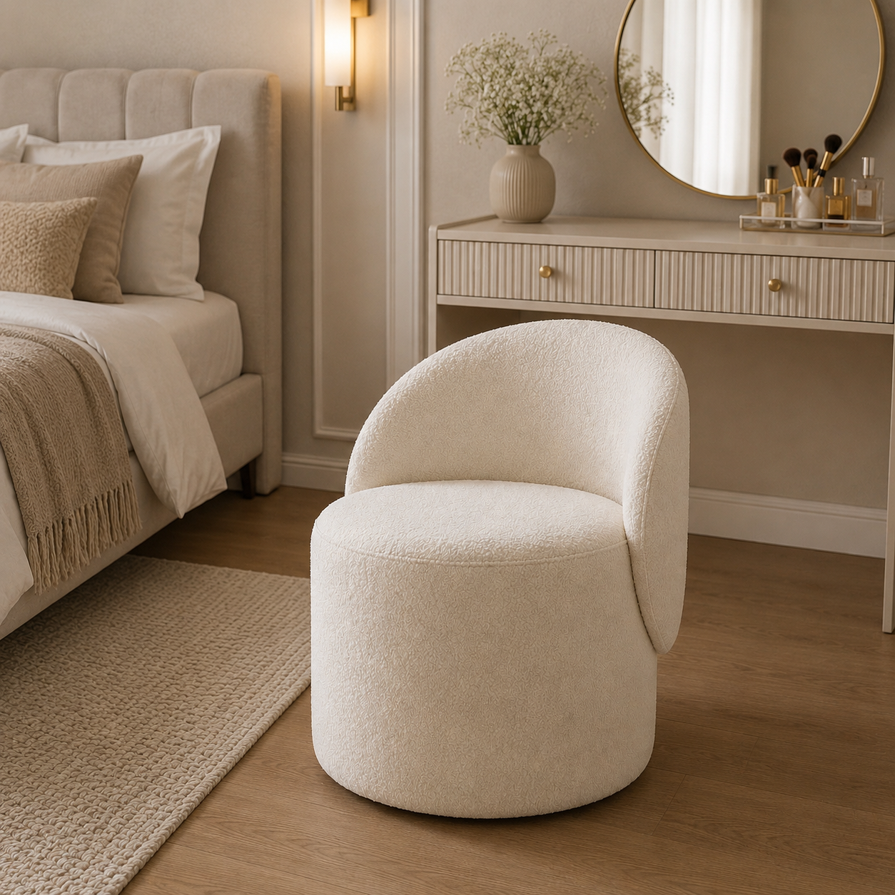 Pearl Nest Ottoman