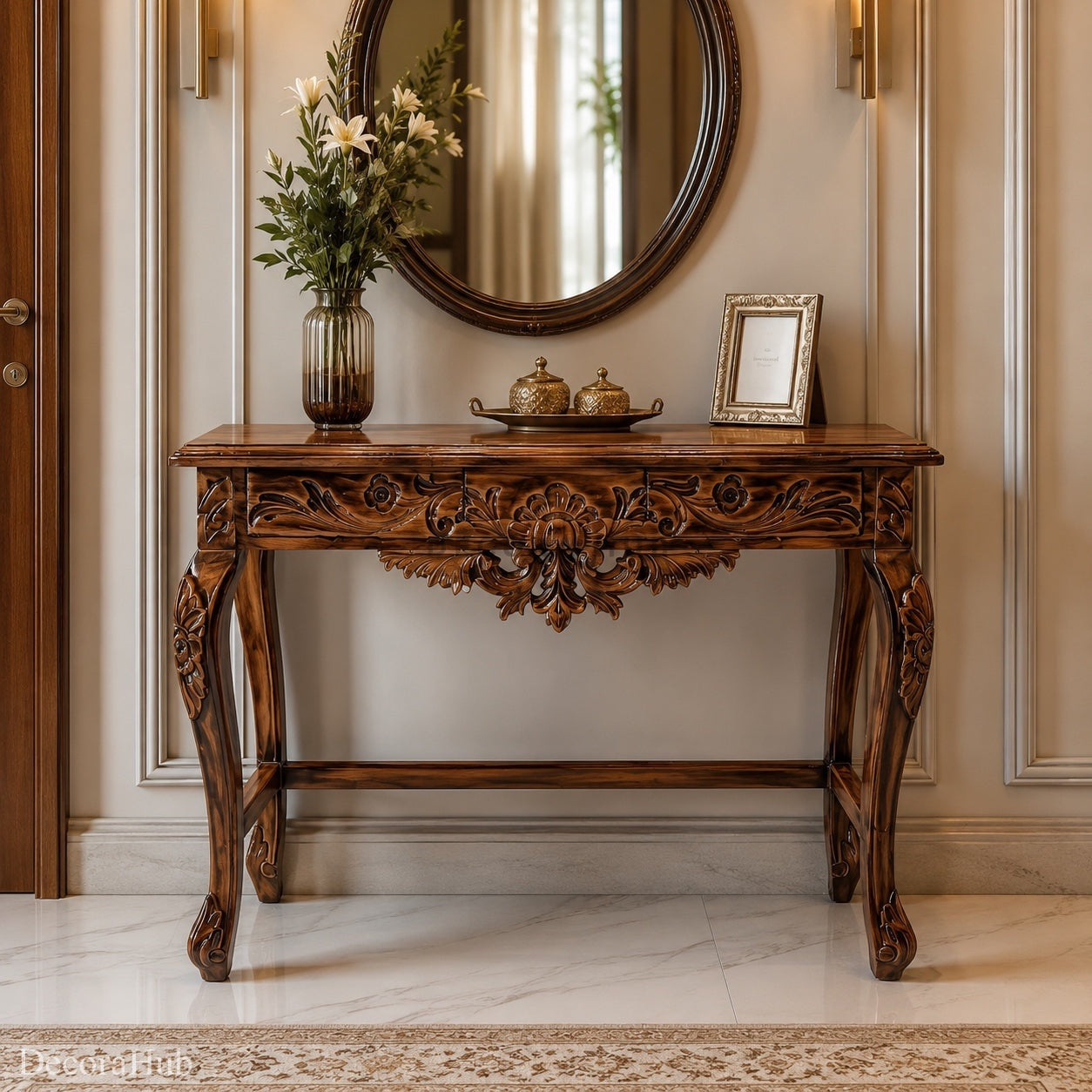 Imperial Teak Console