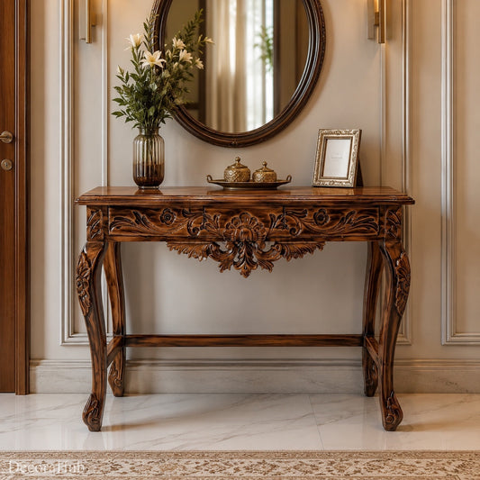 Imperial Teak Console