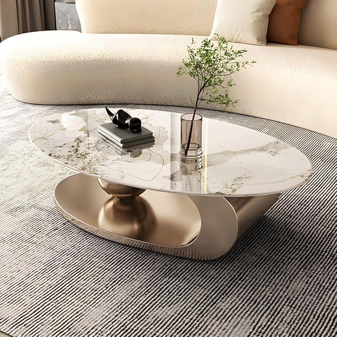 Copper Gold Luxurious Centre Table