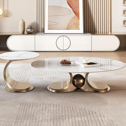 Lavish Copper Gold Centre Table