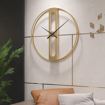 Luxurious Gold Wall Clock