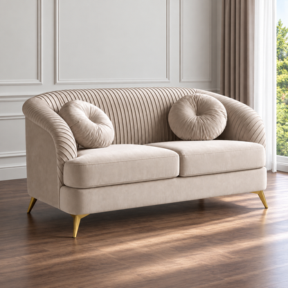 Aria Velvet Sofa