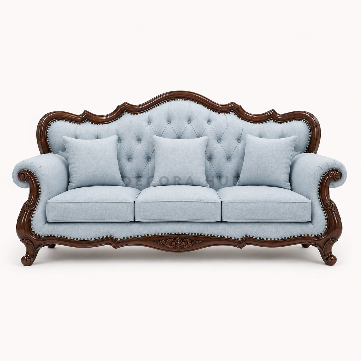 Grand Classic Teak 3 Seater Sofa