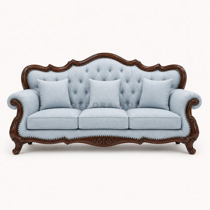 Grand Classic Teak 3 Seater Sofa
