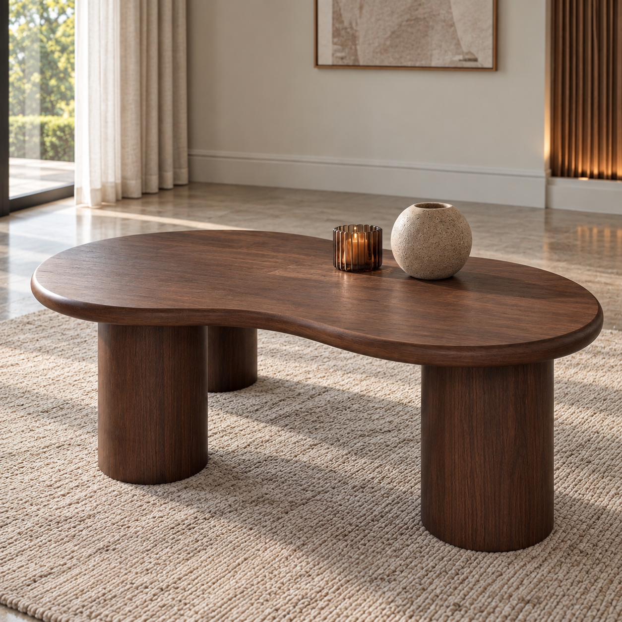 Sereno Walnut Table