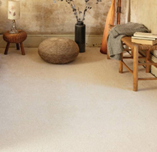 Feather Creamy Beige Wall To Wall carpet