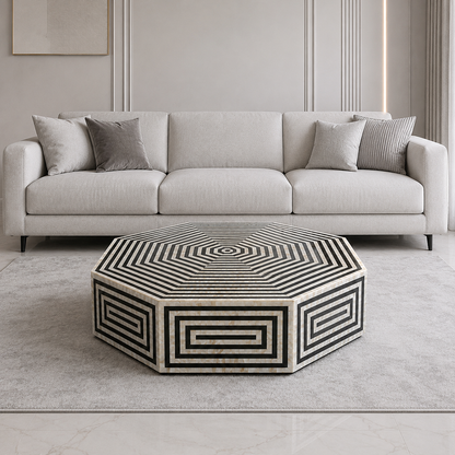 Mother of Pearl Designer Centre Table