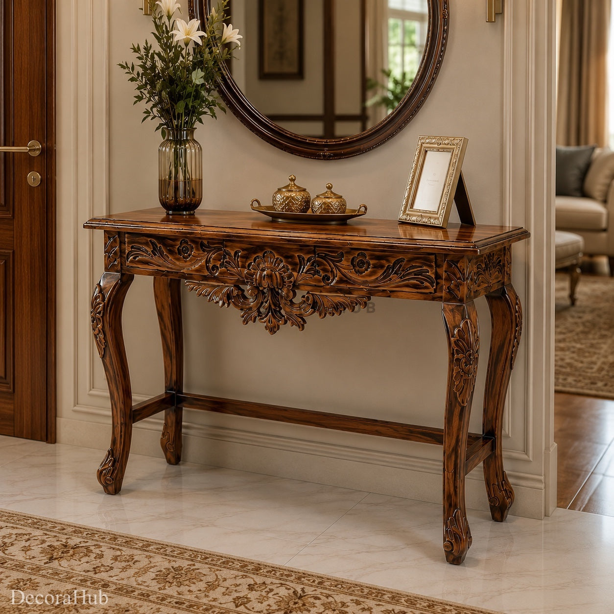 Imperial Teak Console