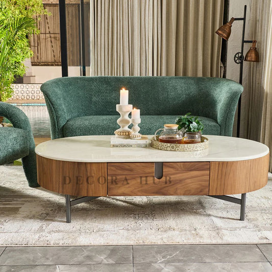 Royale Marble Top Coffee Table
