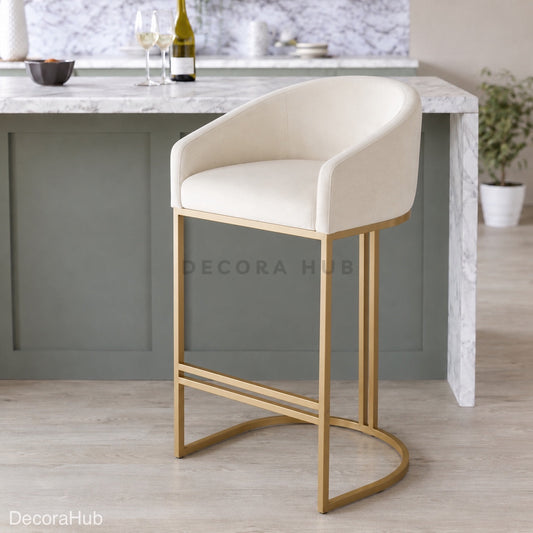 Vero Ivory Counter Stool
