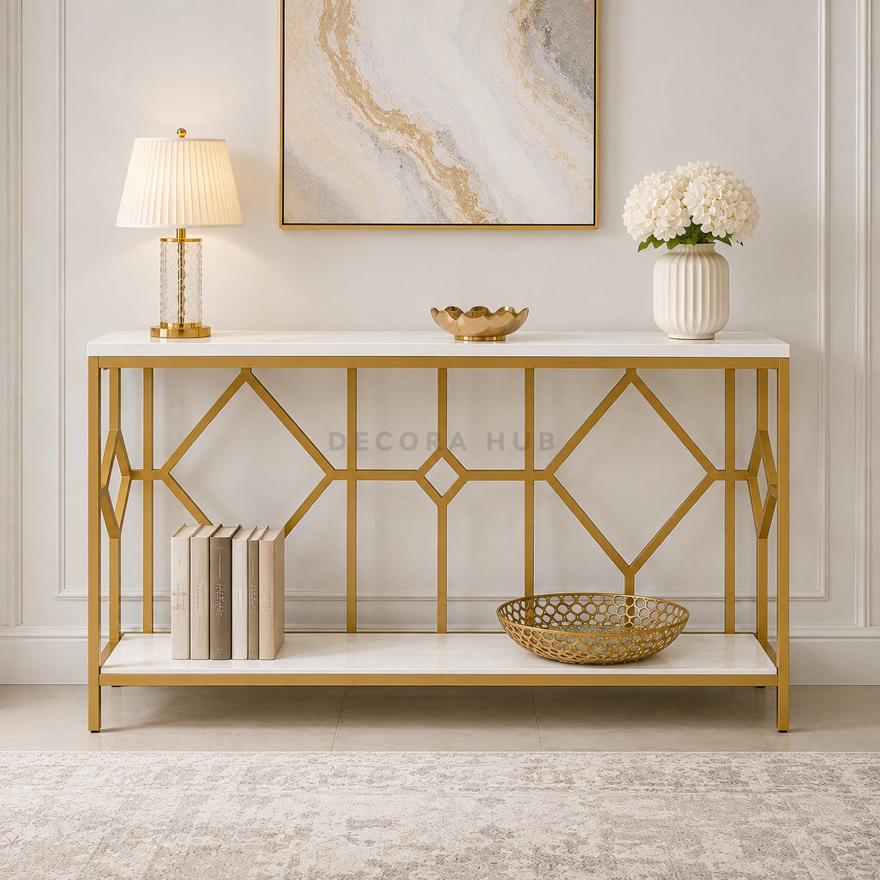 Adora Metal Console Table