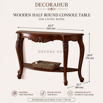 Royal Entryway Teak Console