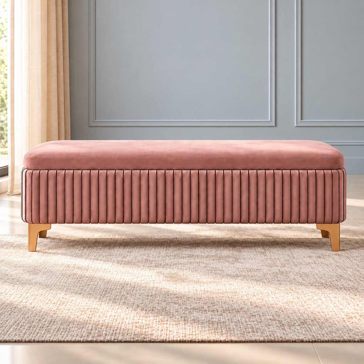 Roselle Channel Bench