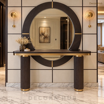 Amara Fluted Entryway Table