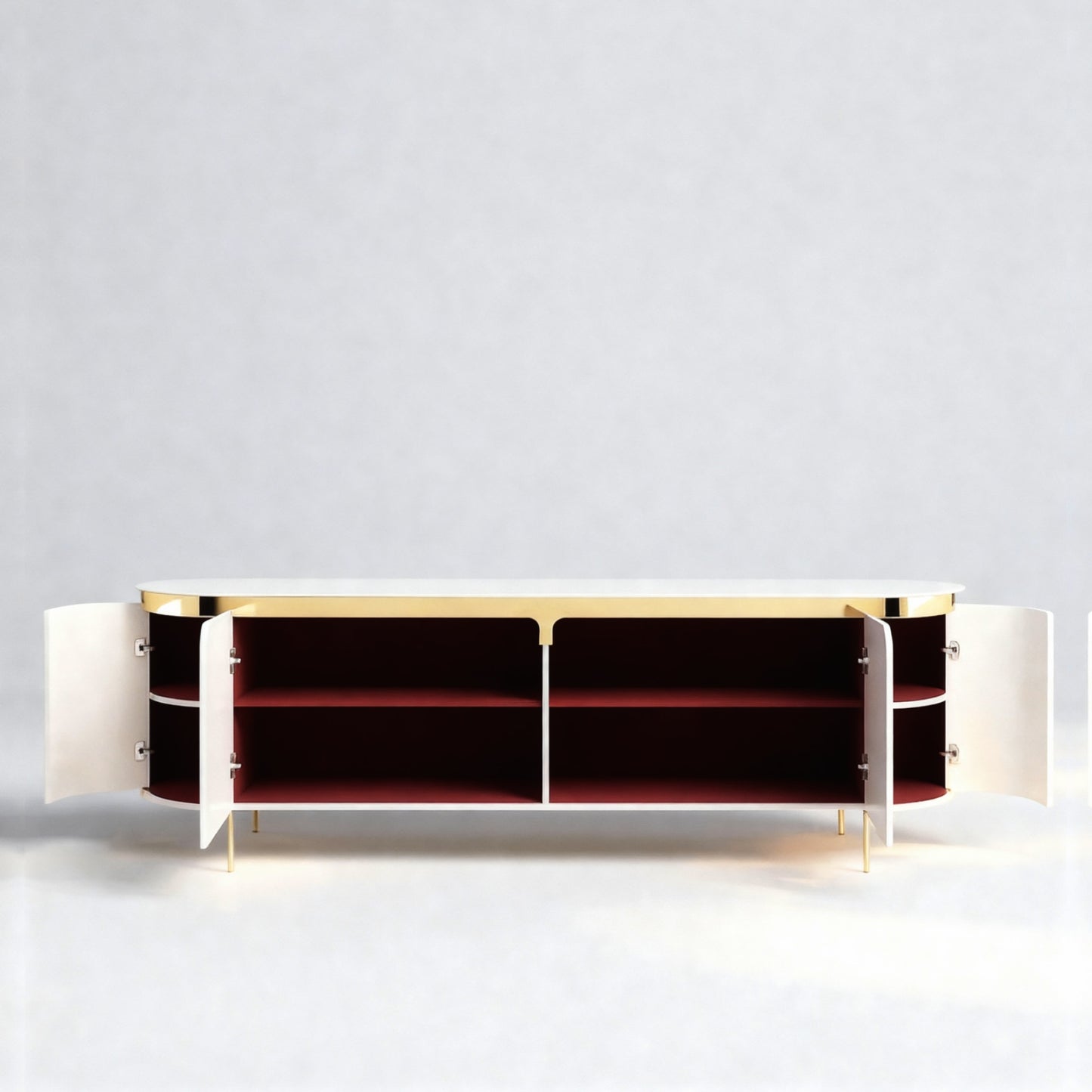 Aria Modern Wooden Sideboard - image 4