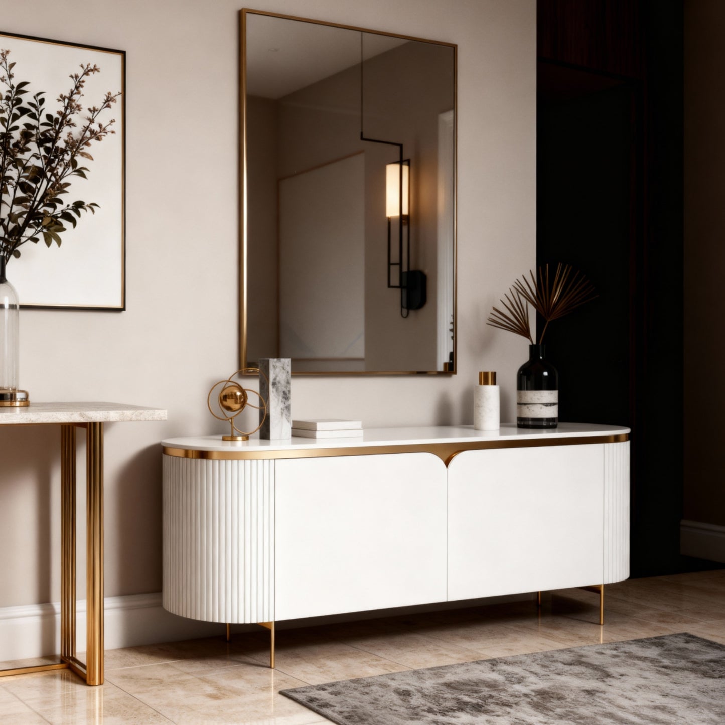 Aria Modern Wooden Sideboard