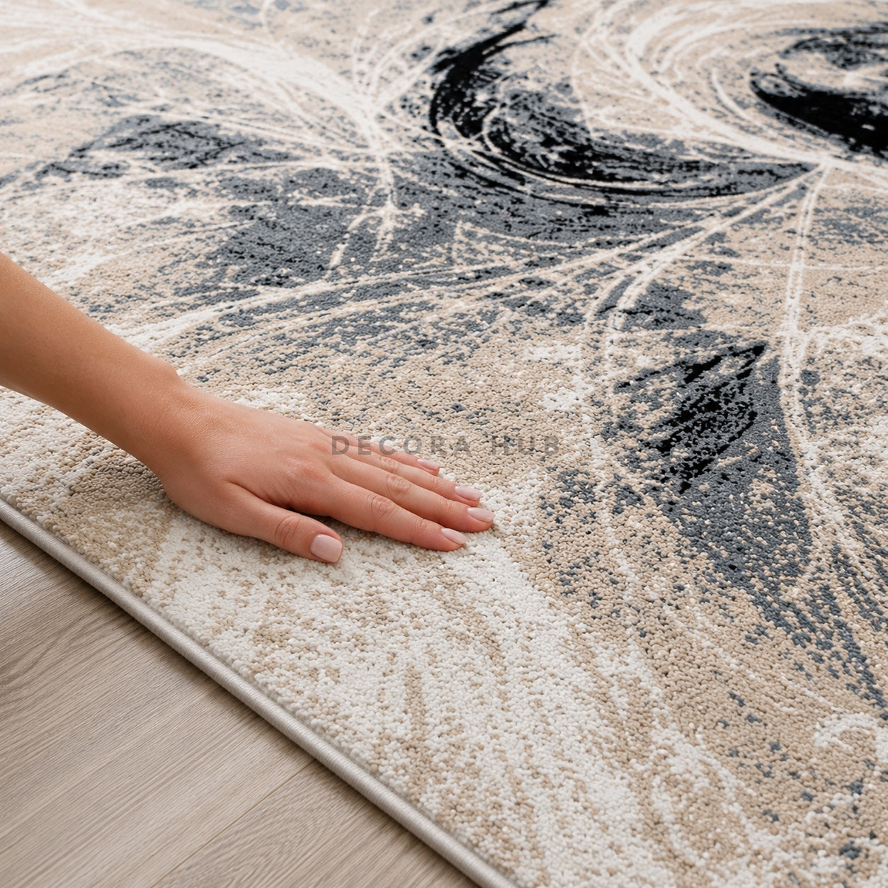 Ash leaves Designer Carpet