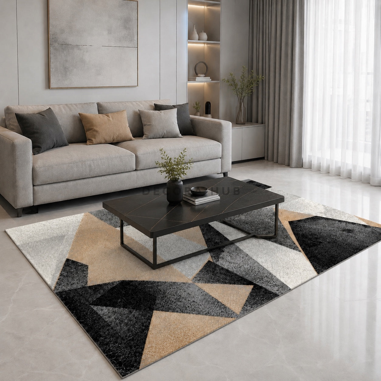 Urban Prism Drawing Room Carpet