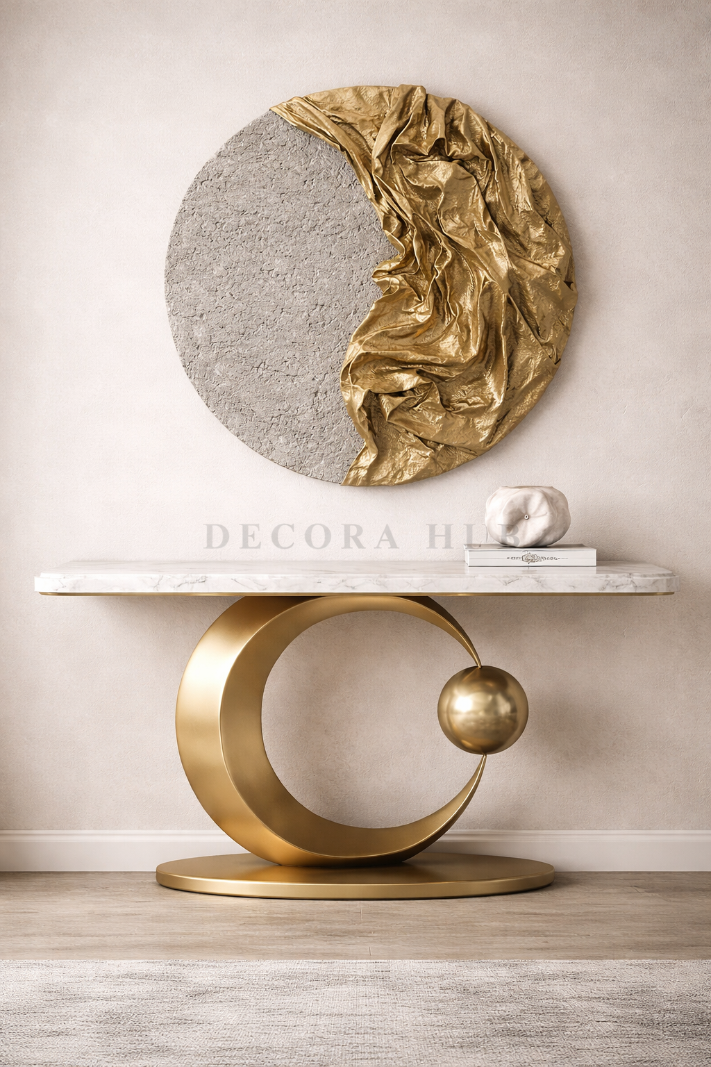 Aurelian Rift 3D Textured Canvas Wall Art