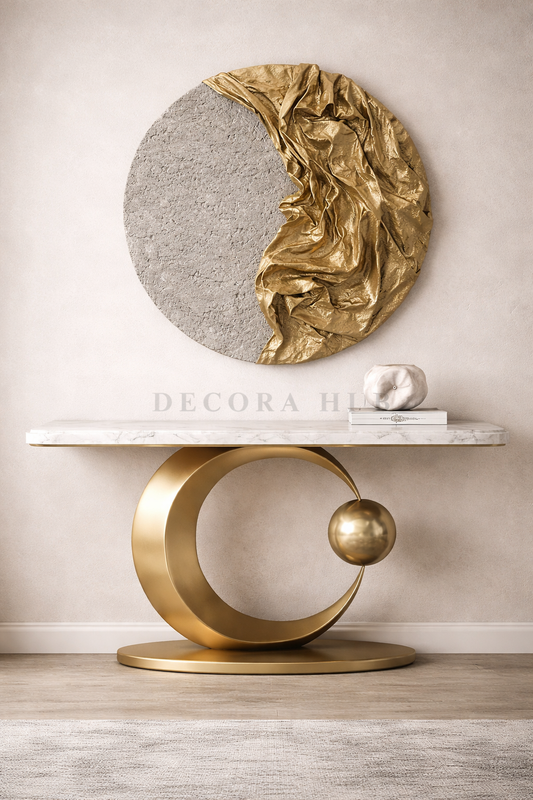Aurelian Rift 3D Textured Canvas Wall Art
