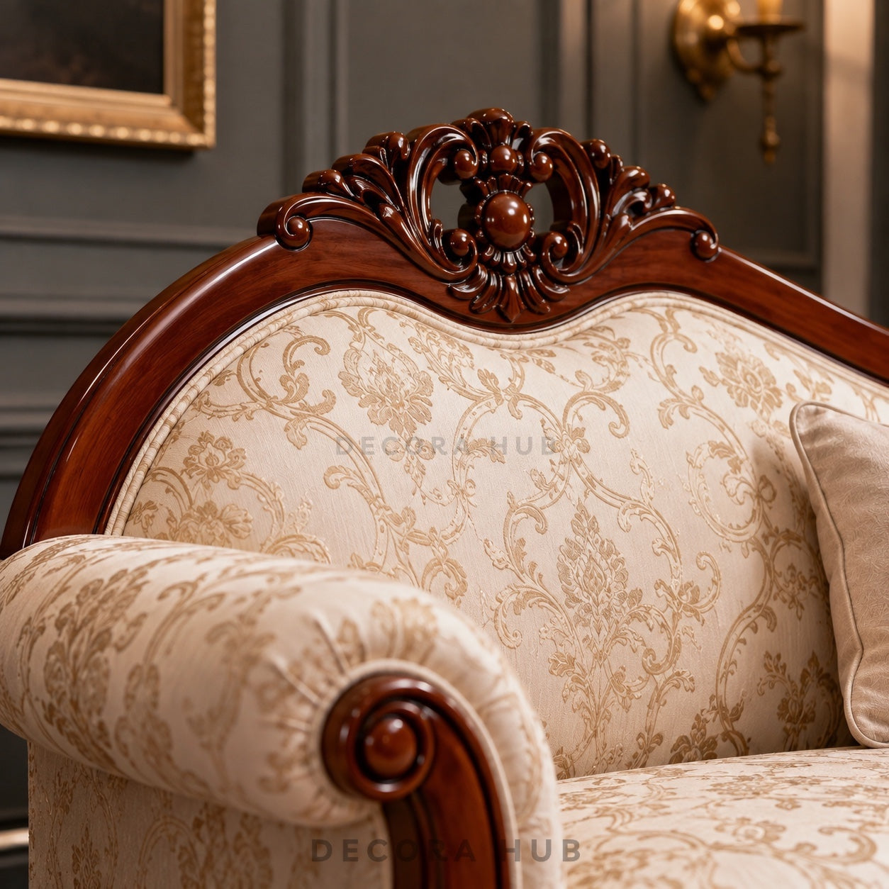 Regal Heritage Teak Lounger Sofa