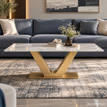 Modern V Rectangular Centre Table