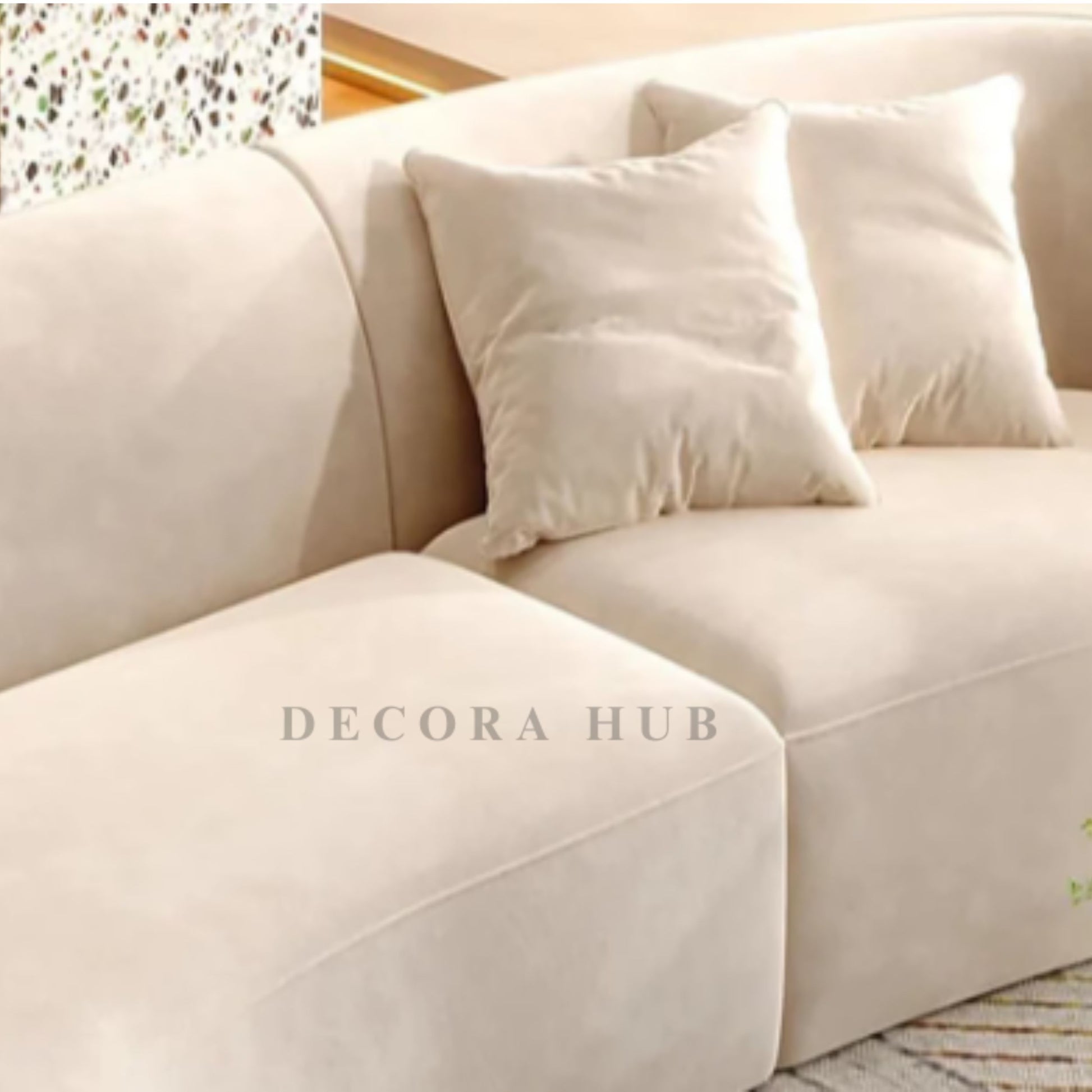 Begie Sofa For Living Area