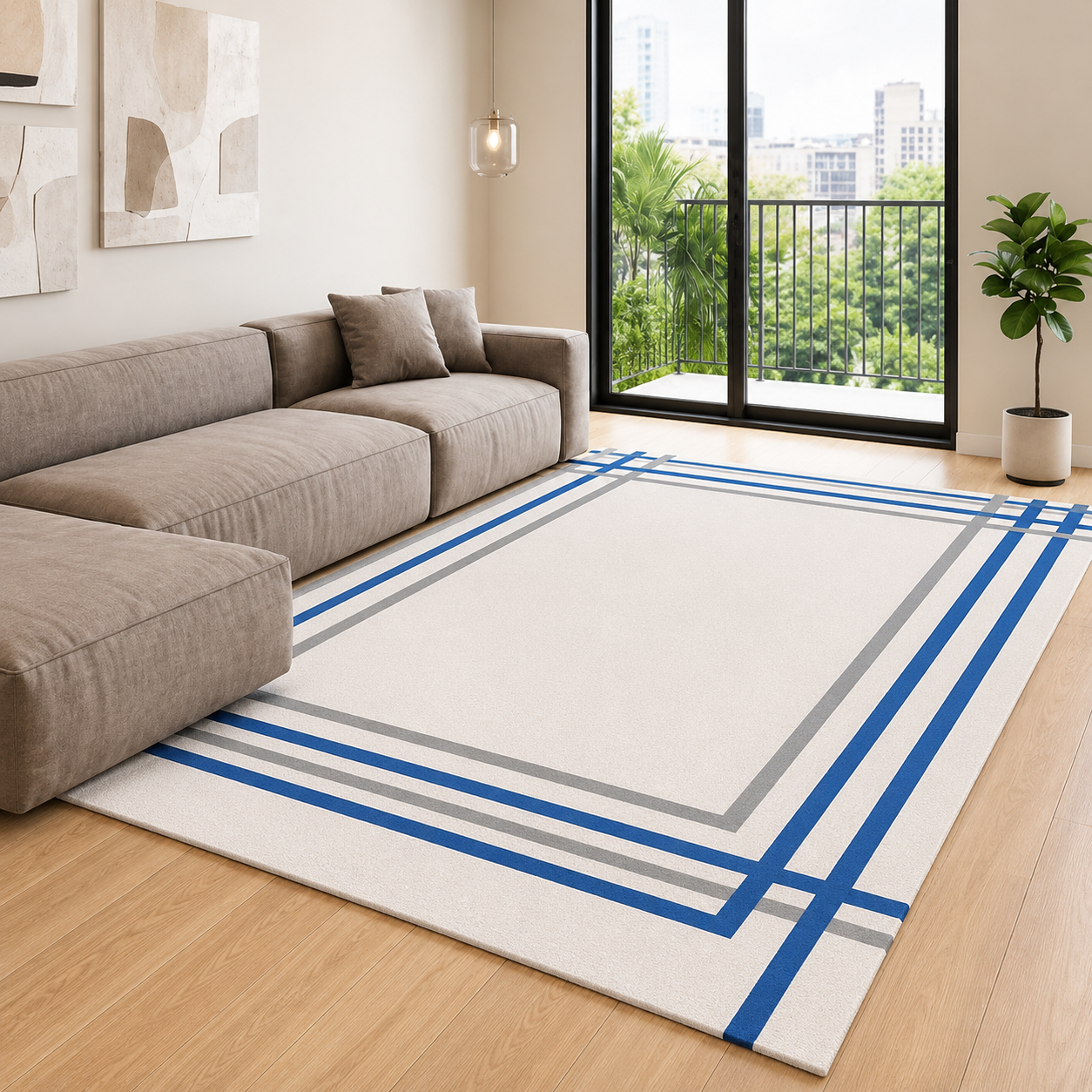 Cozy Plush Livig Room Carpet