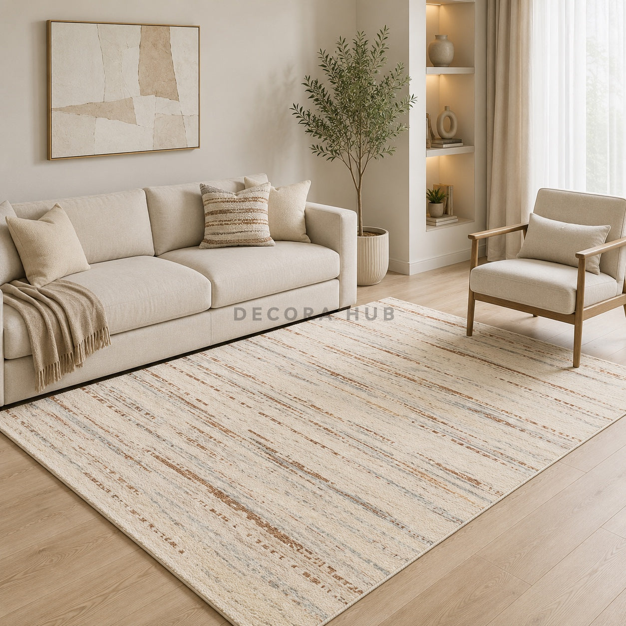 Mesh Linear Designer Carpet