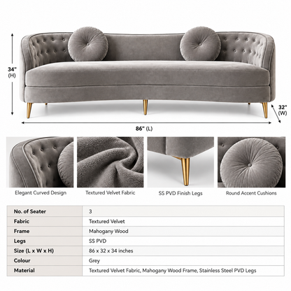 Lunar Curve Sofa