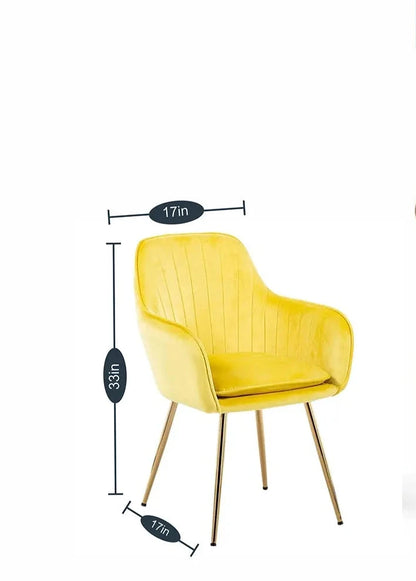 Luxury Yellow Lounge Chair