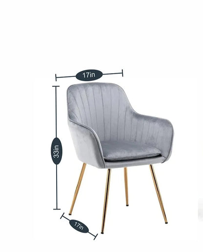 Luxury Grey Lounge Chair