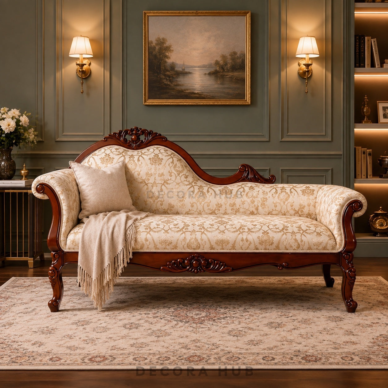 Regal Heritage Teak Lounger Sofa
