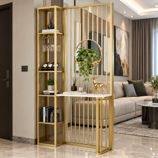 Entrance Screen Stainless Steel PVD Partition For Living Room